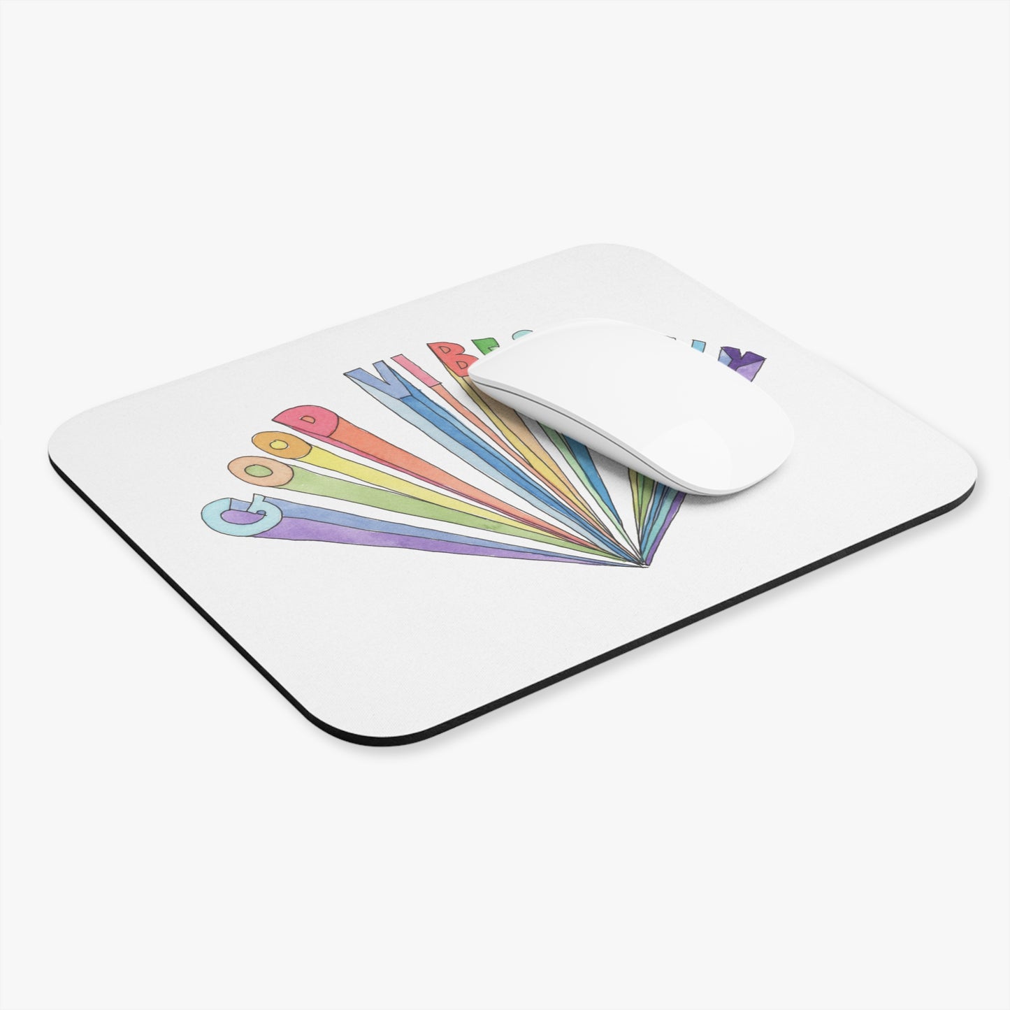 Good Vibes Only Mouse Pad 9"x8"