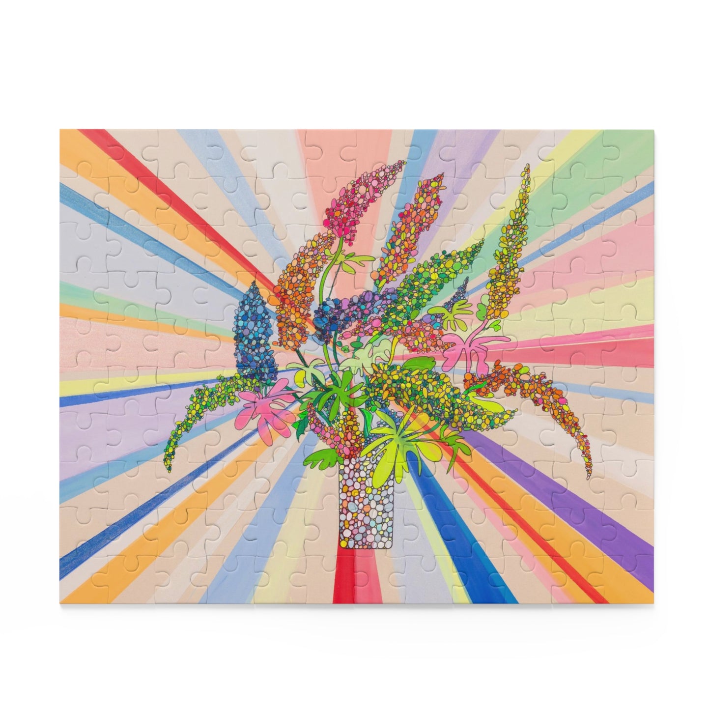 Flower Power Puzzle (120, 252, 500-Piece)