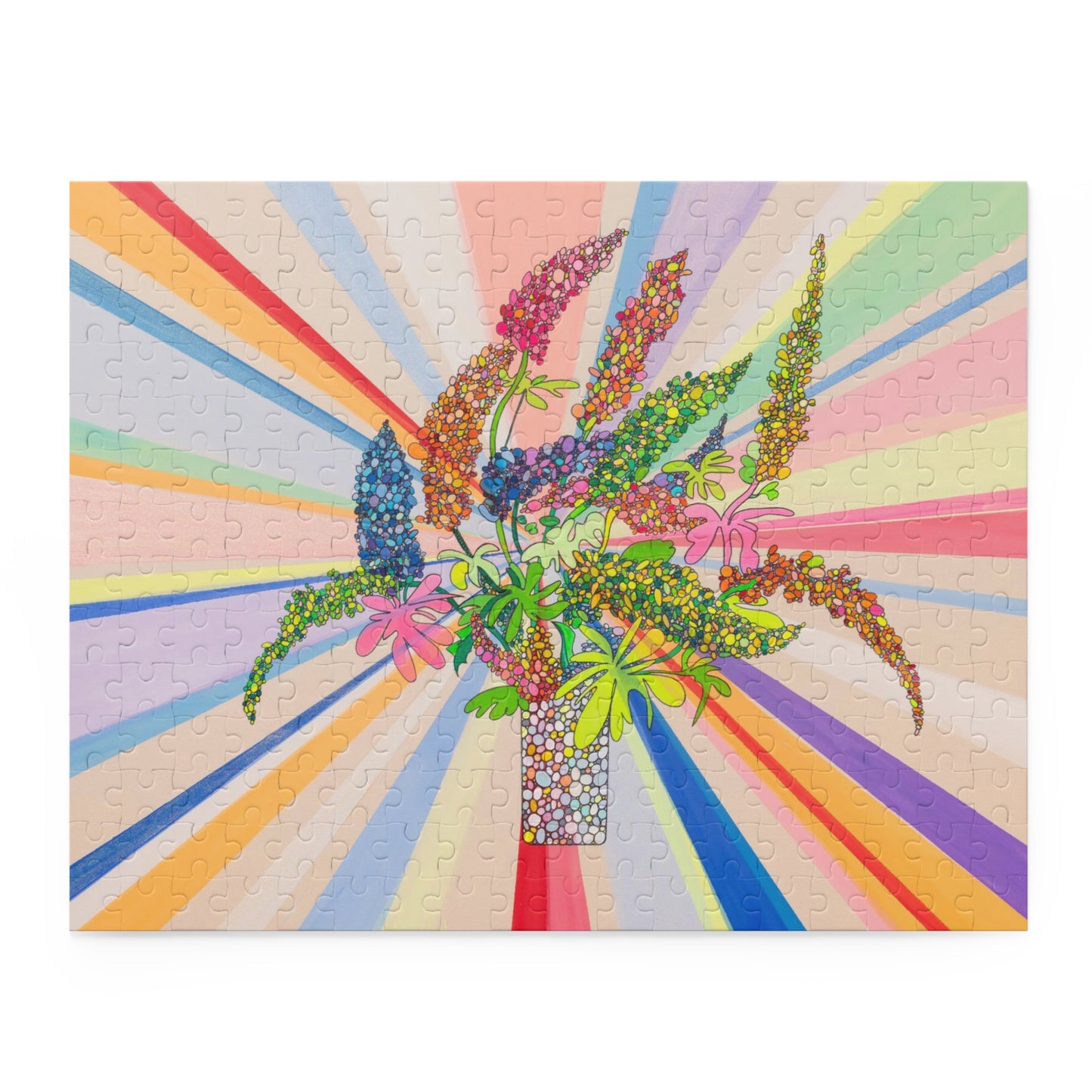 Flower Power Puzzle (120, 252, 500-Piece)