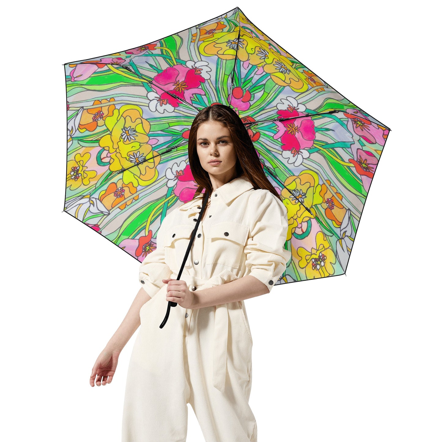 Spring Flowers Umbrella