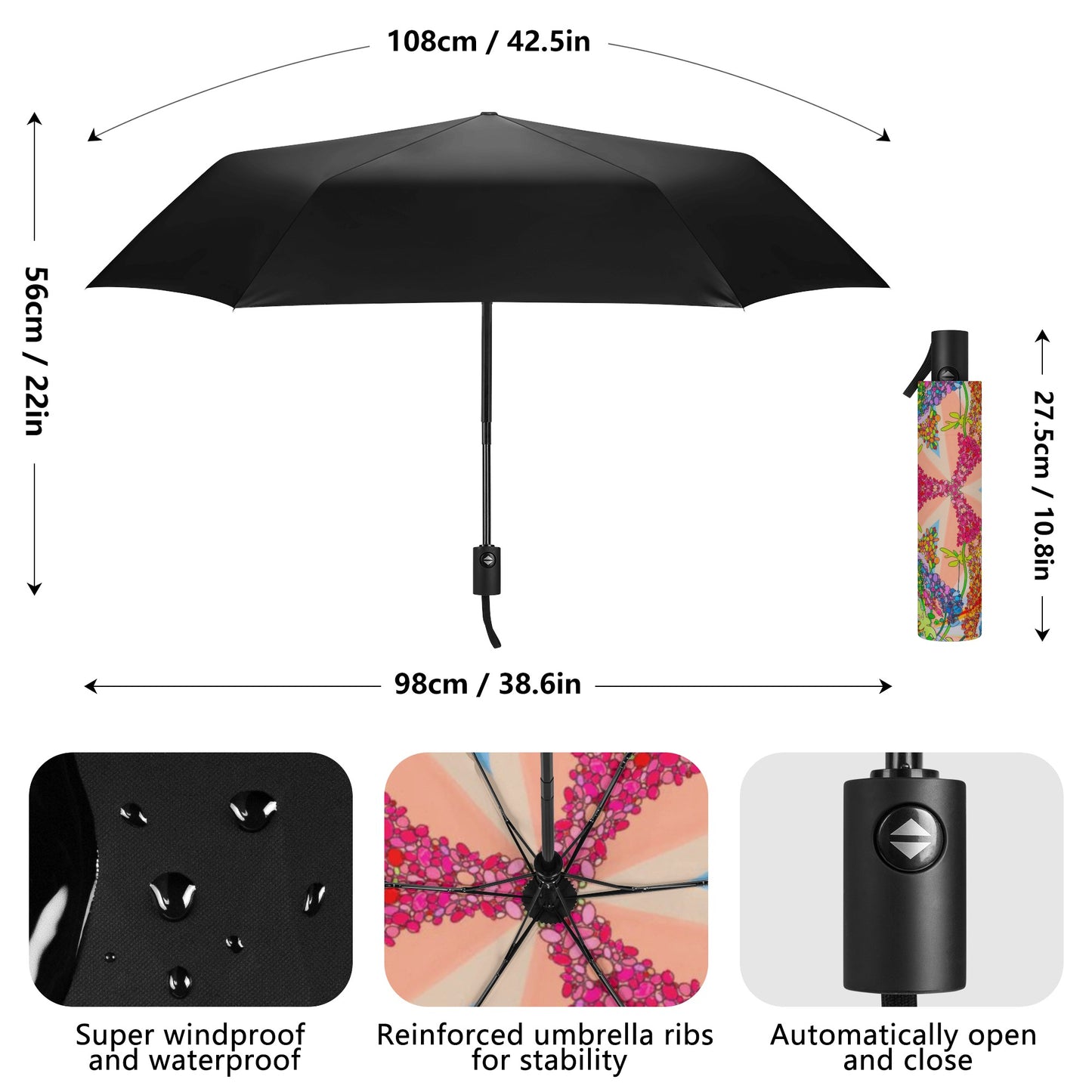 Foxtail Flower Umbrella