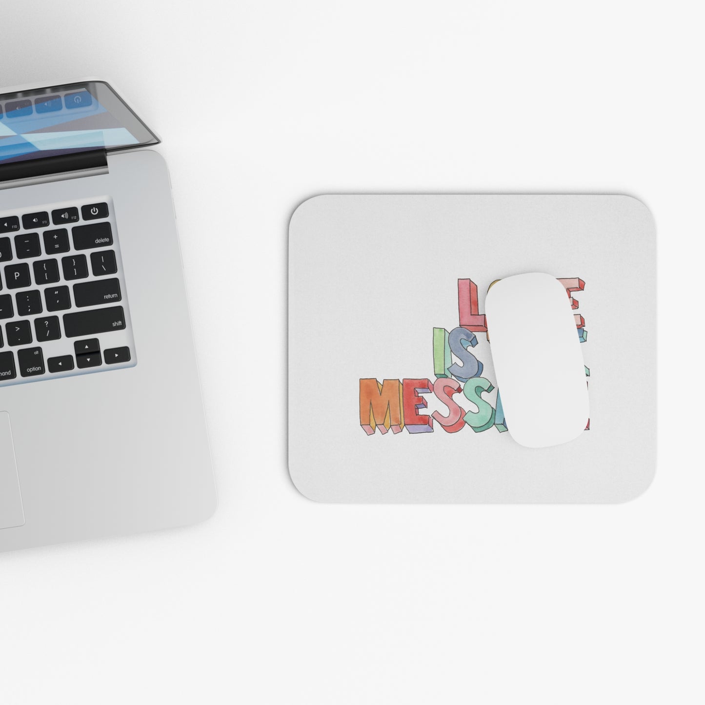 Love Is The Message Mouse Pad