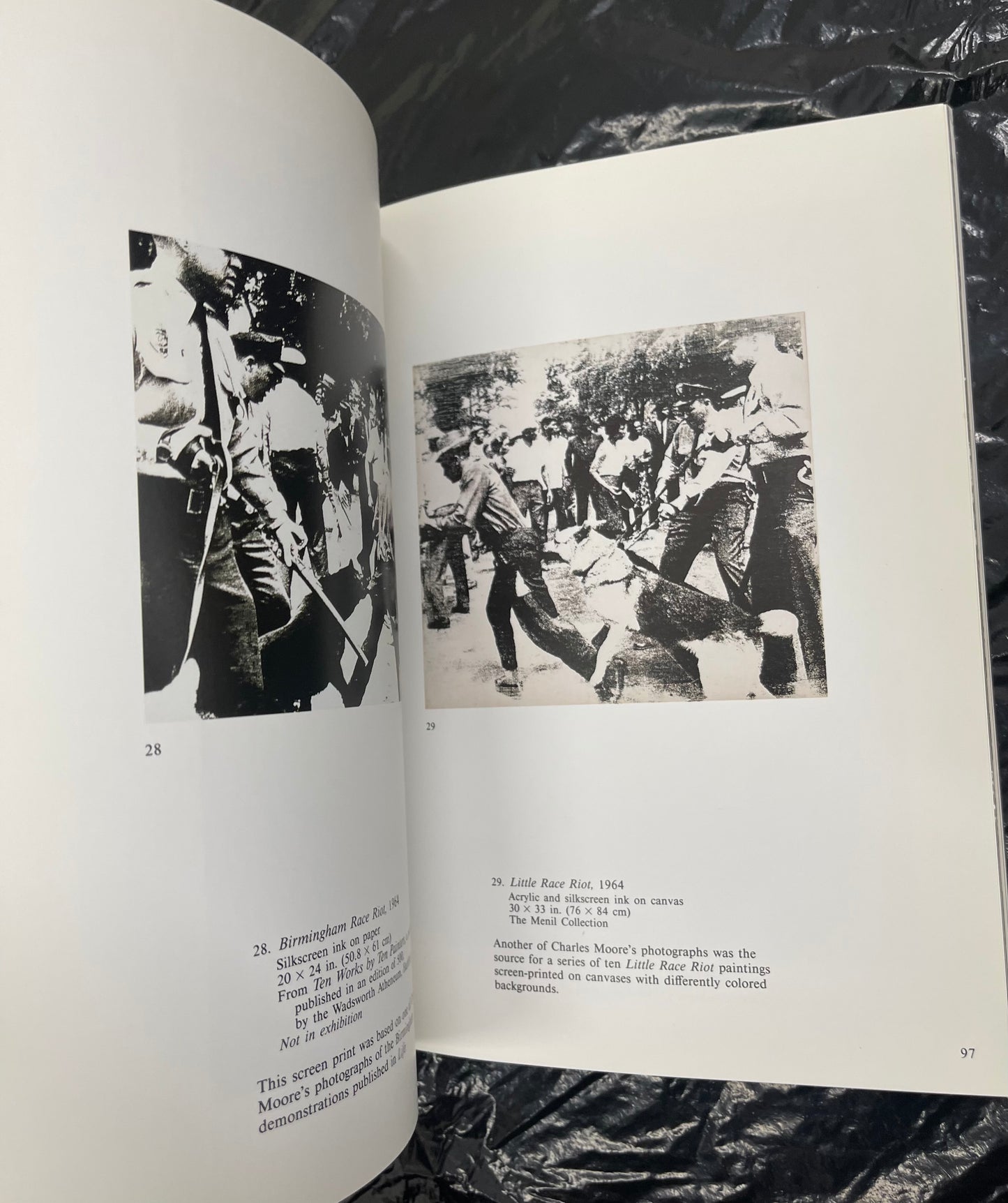 WARHOL, Andy
Andy Warhol: Death and Disasters. 1st Ed.
Houston: Menil Collection, 1988.