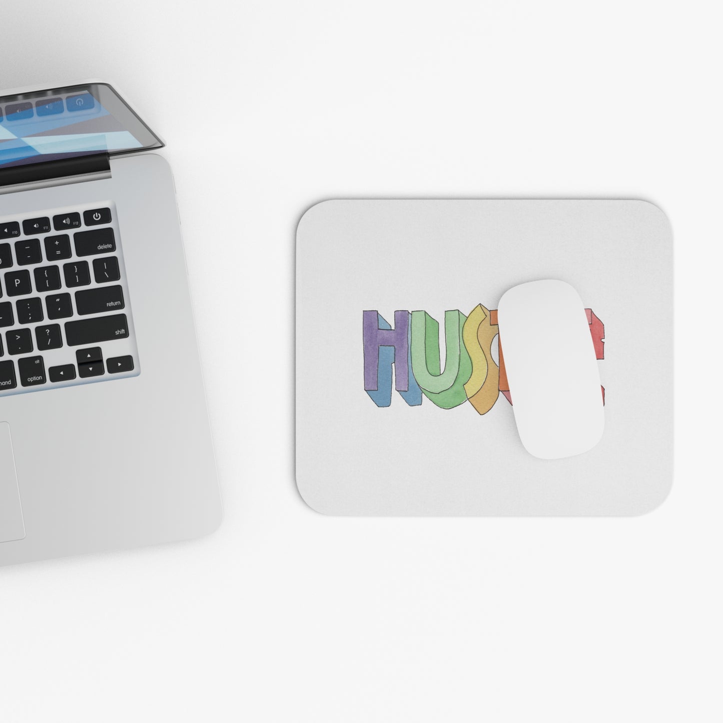 Hustle Mouse Pad 9"x8"
