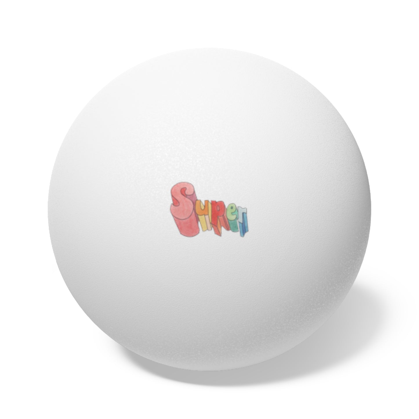 Super Ping Pong Balls, 6 pcs
