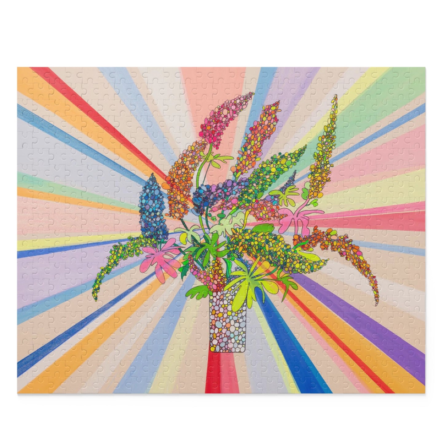 Flower Power Puzzle (120, 252, 500-Piece)