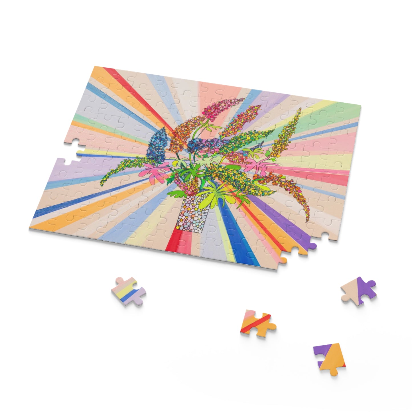 Flower Power Puzzle (120, 252, 500-Piece)