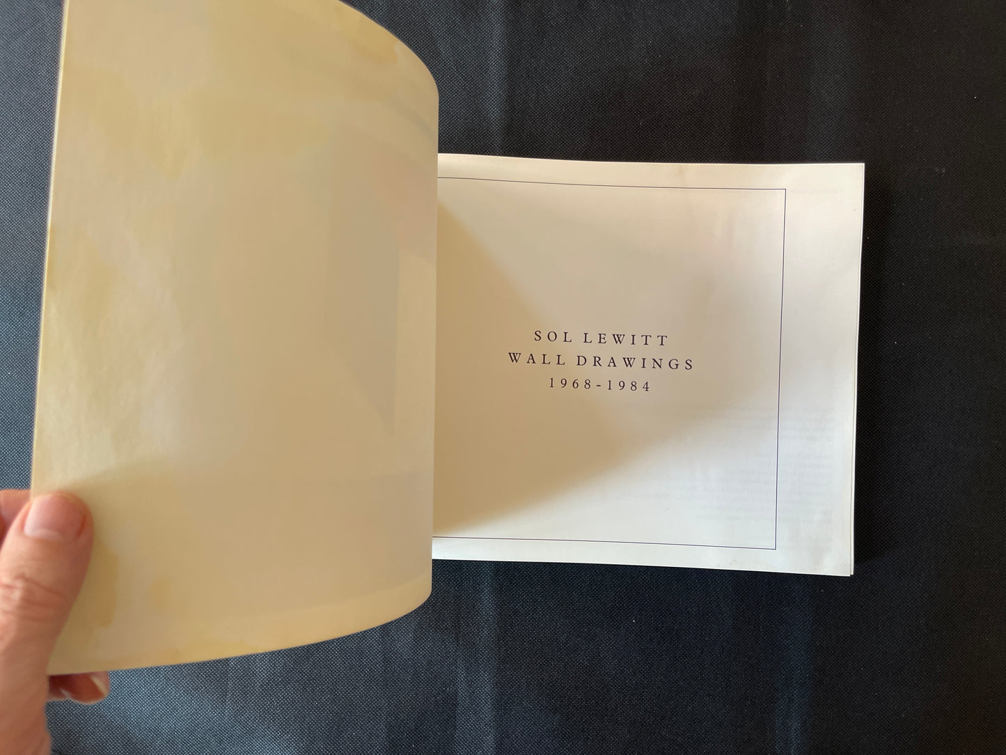 Sol LeWitt Walldrawings 1968-1984 rare 1st Ed. 1984. Stedelijk Museum