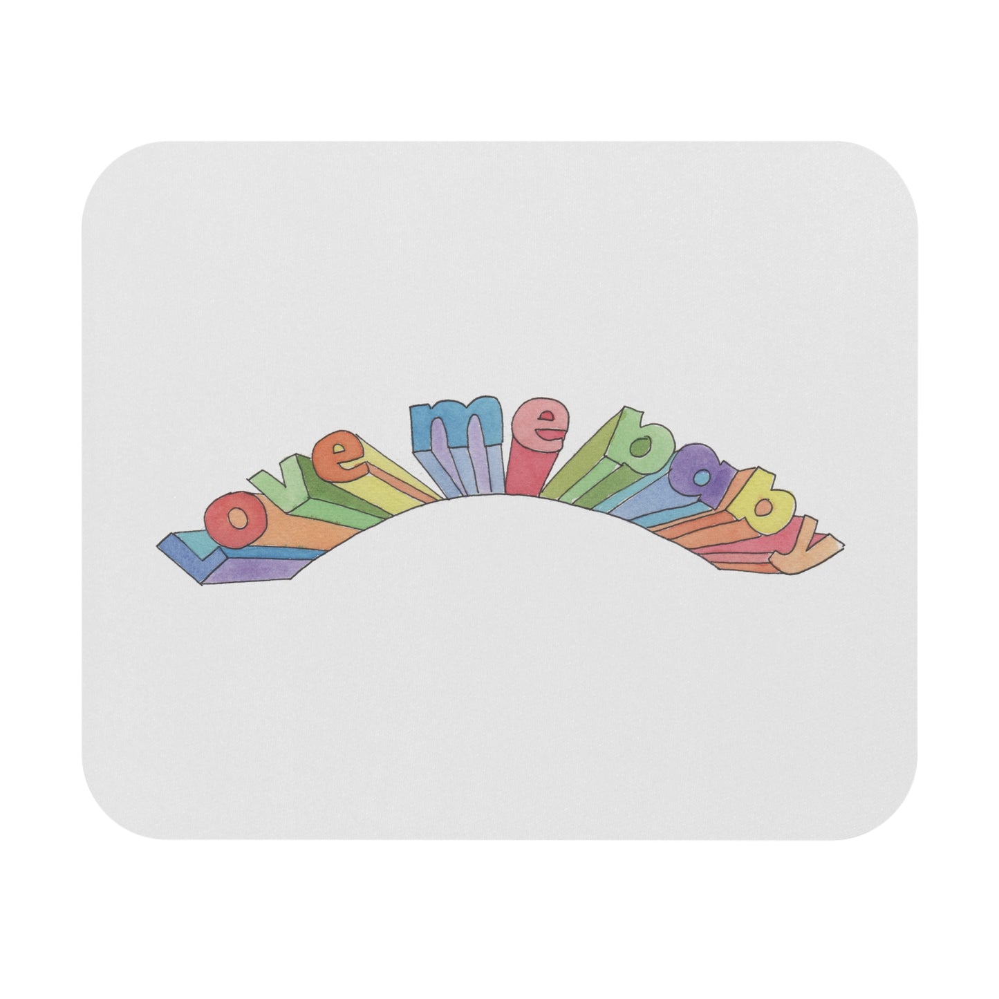 Love Me Baby Mouse Pad 9"x8"