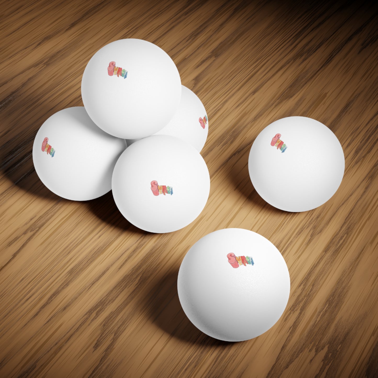 Super Ping Pong Balls, 6 pcs