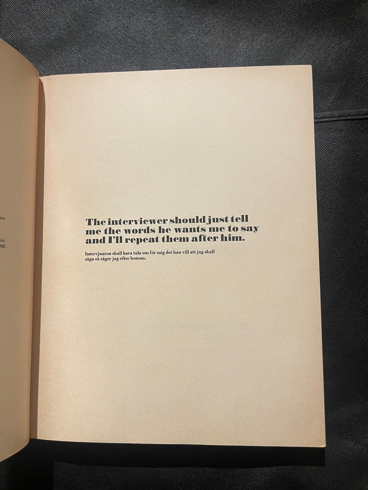 ANDY WARHOL, 1968 Exhibition Catalogue, Moderna Museet Stockholm, FIRST EDITION