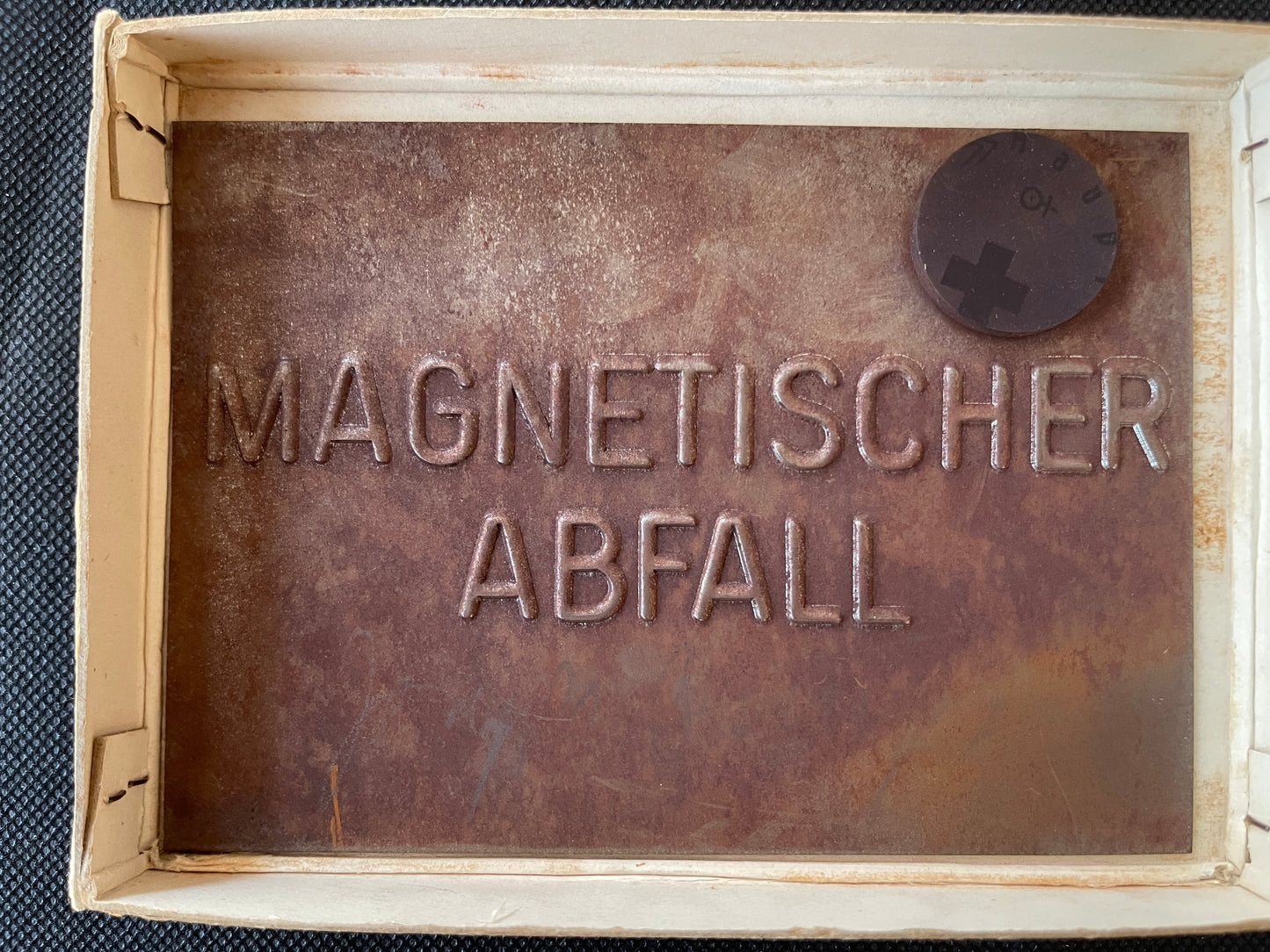 Joseph Beuys magnetic postcard Rare Signed Ed of 500
