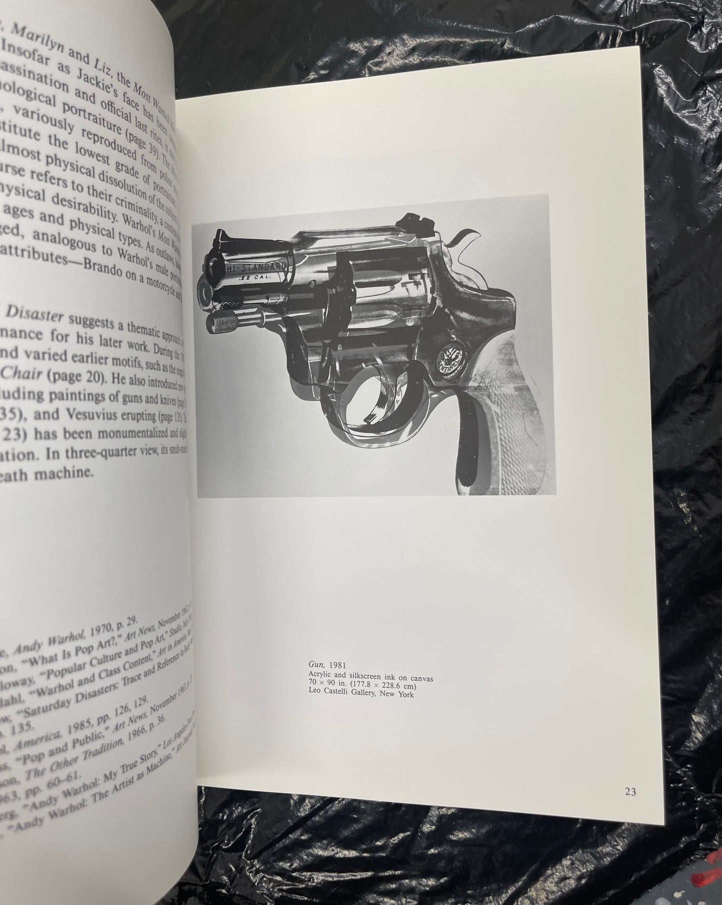 WARHOL, Andy
Andy Warhol: Death and Disasters. 1st Ed.
Houston: Menil Collection, 1988.