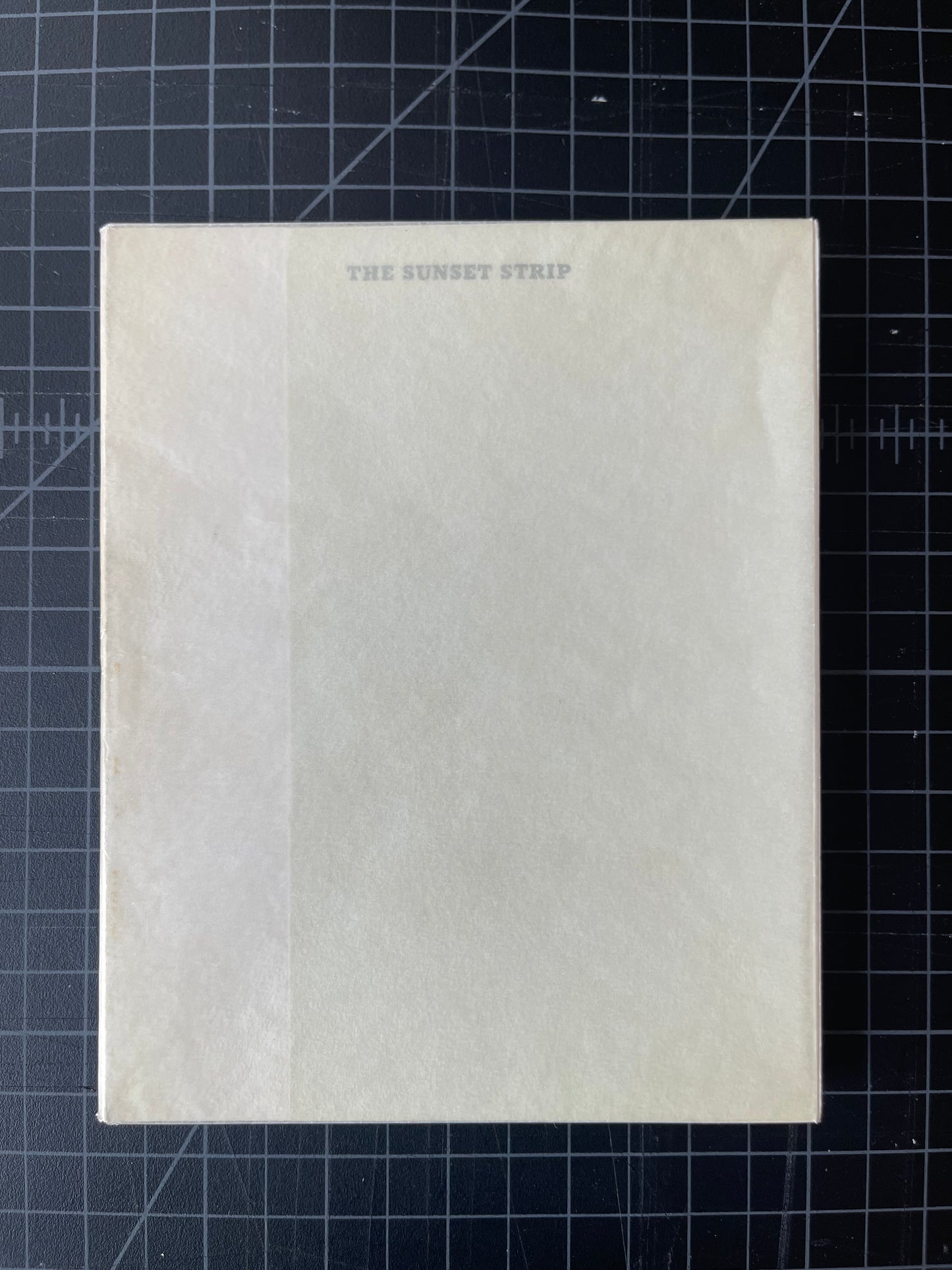 Edward Ruscha Every Building on the Sunset Strip 1966 1st Ed 2nd lim ed printing of 5000 condition Super Fine