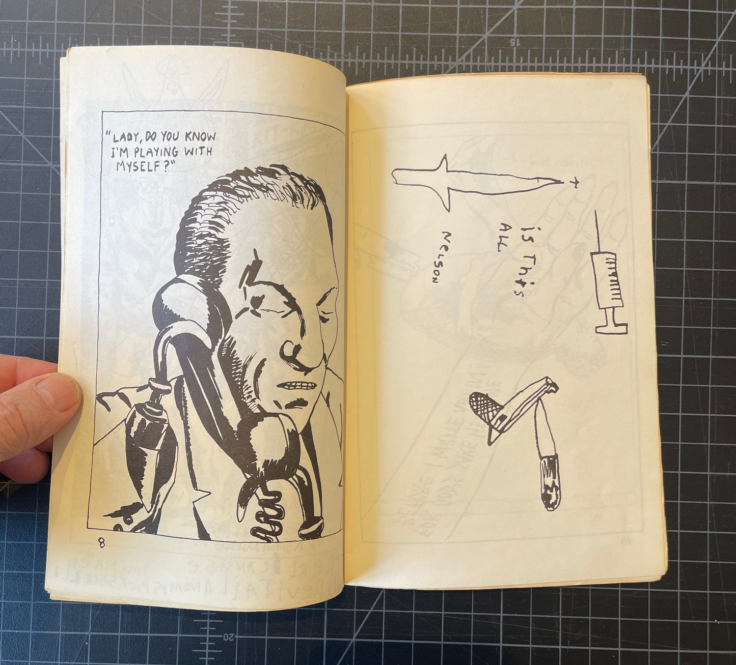 Raymond Pettibon Zine 267/400 TARPENNY, Nelson. The Bible, the Bottle, and the Bomb.