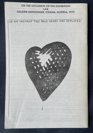 Punk zine by Raymond Pettibon, Ralph Rugoff