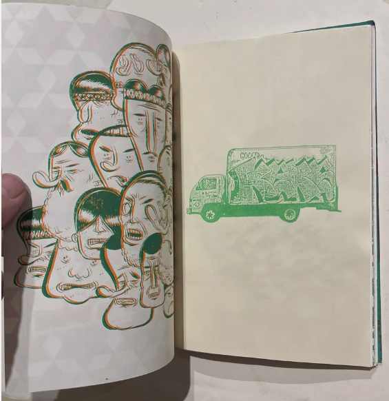 Barry McGee LARCENY 2005 RARE! Art Graffiti Book Margaret Kilgallen Twist