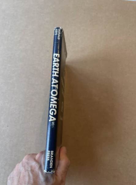 Earth at Omega: Passage to Planetization By Donald Keys Great Rare !st Ed. Copy 1982