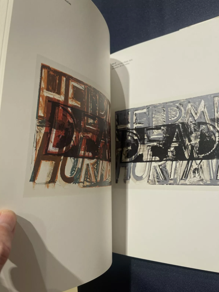 Bruce Nauman / Prints 1970-89 First Edition 1989 Limited Ed. 3500 RARE New copy
