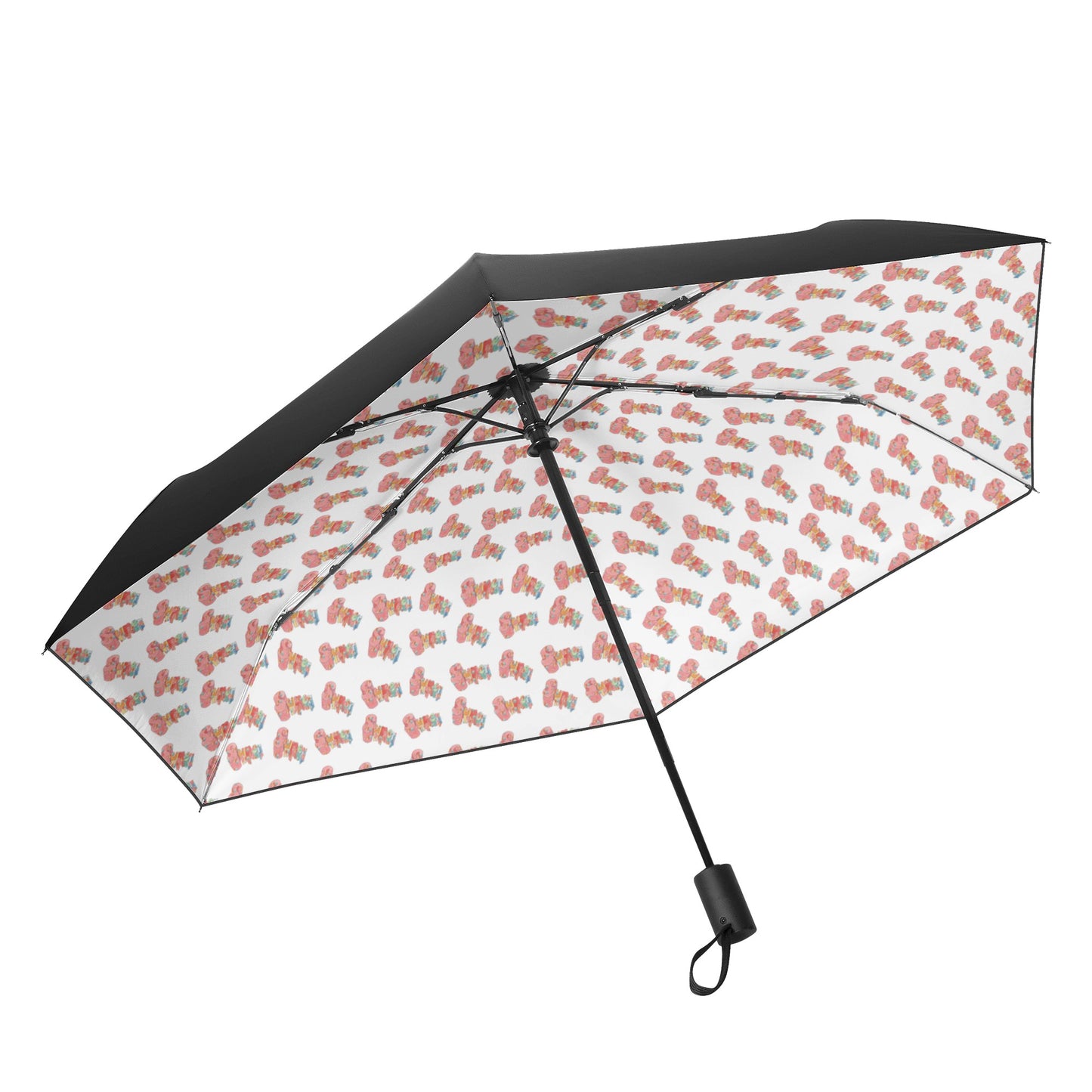 Super Fully Auto Open & Close Umbrella Printing Inside