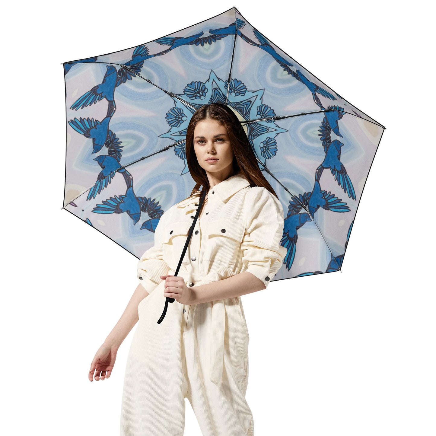 Blue Birds Umbrella