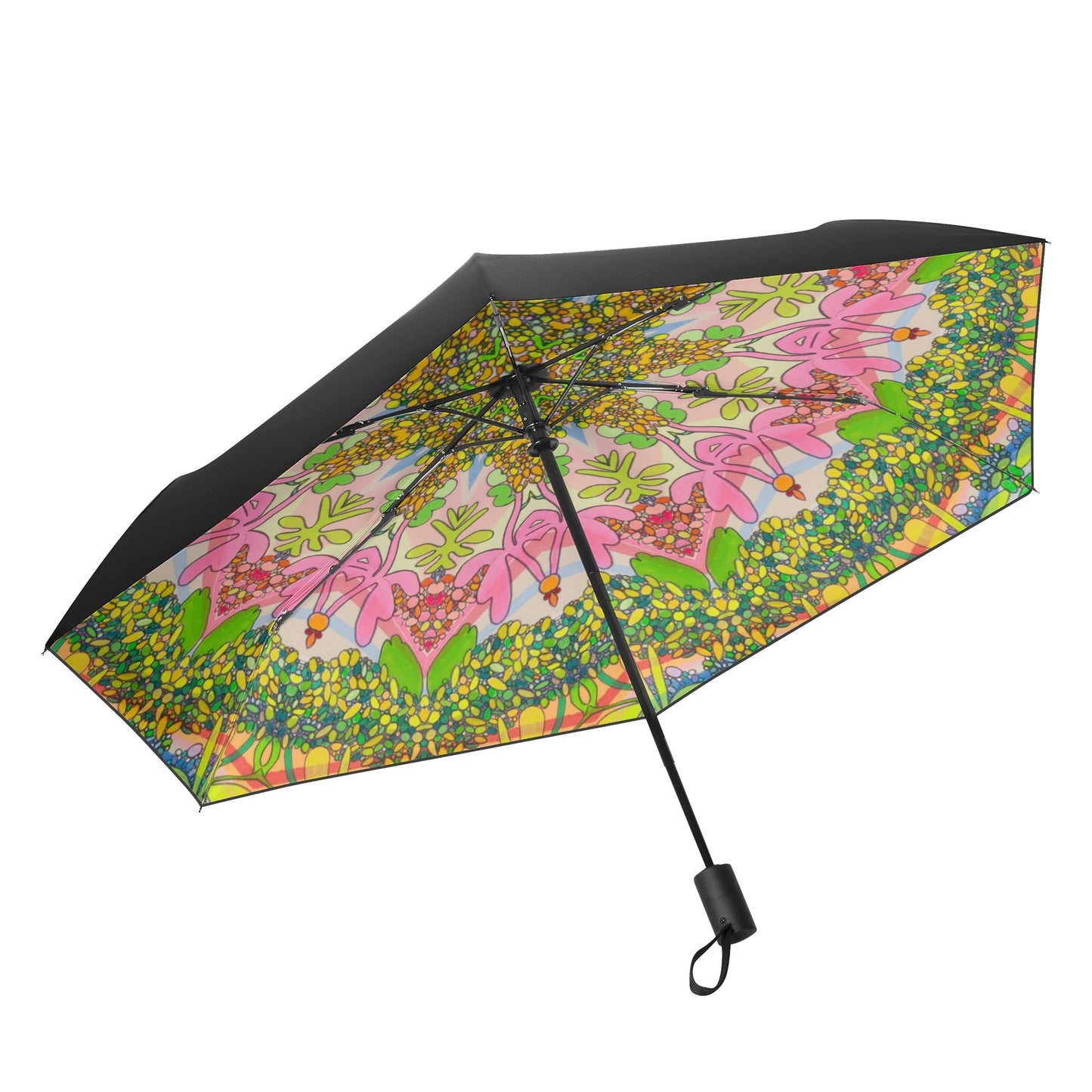 Flower Pattern Umbrella