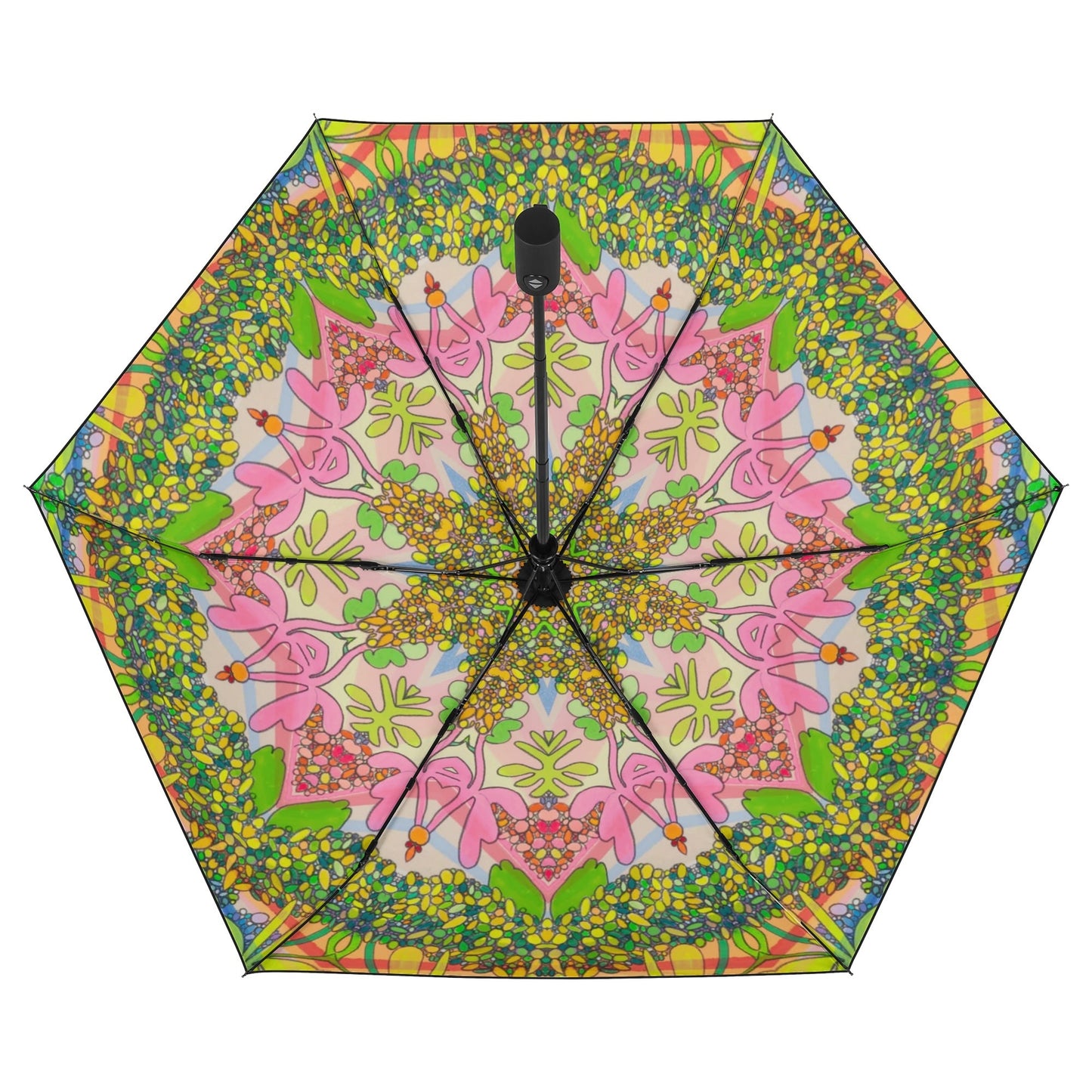 Flower Pattern Umbrella