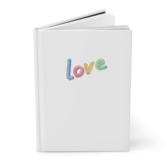 Love Hardcover Journal Matte