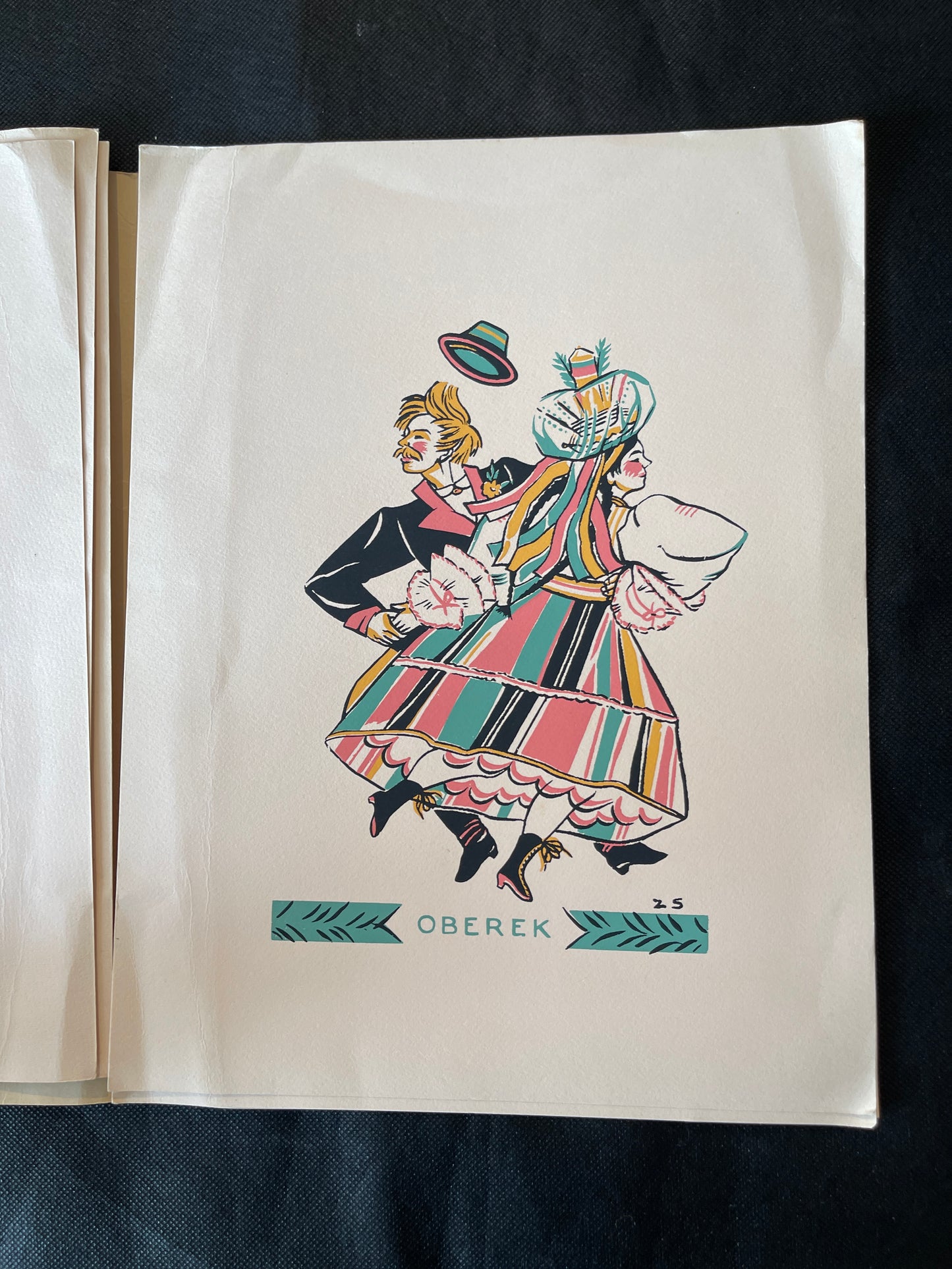 Tańce Polskie / Polish Folk Dances – Zofia Stryjeńska – Paris 1954 Portfolio