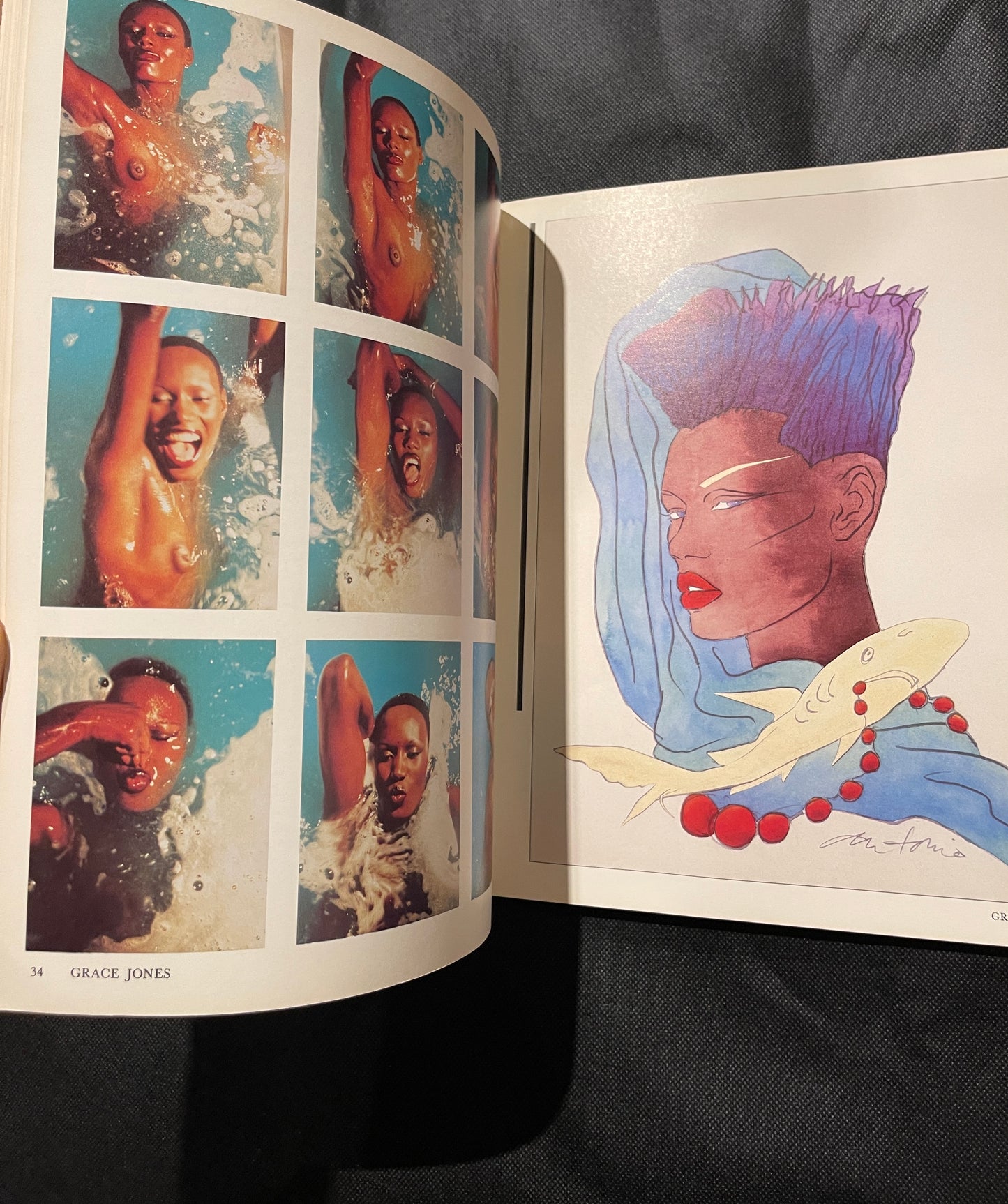 Antonio Lopez Signed Antonio’s Girls + Original Fashion Sketch