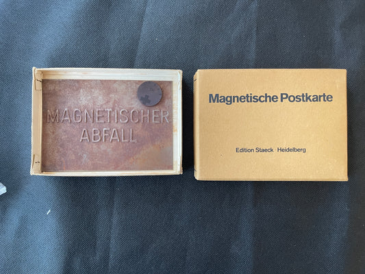 Joseph Beuys magnetic postcard Rare Signed Ed of 500