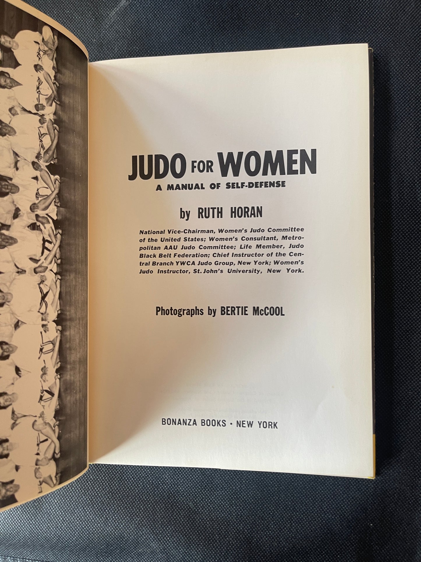 Judo for Women: A Manual of Self-Defense – Ruth Horan (1965) Illustrated 1st Ed. DJ