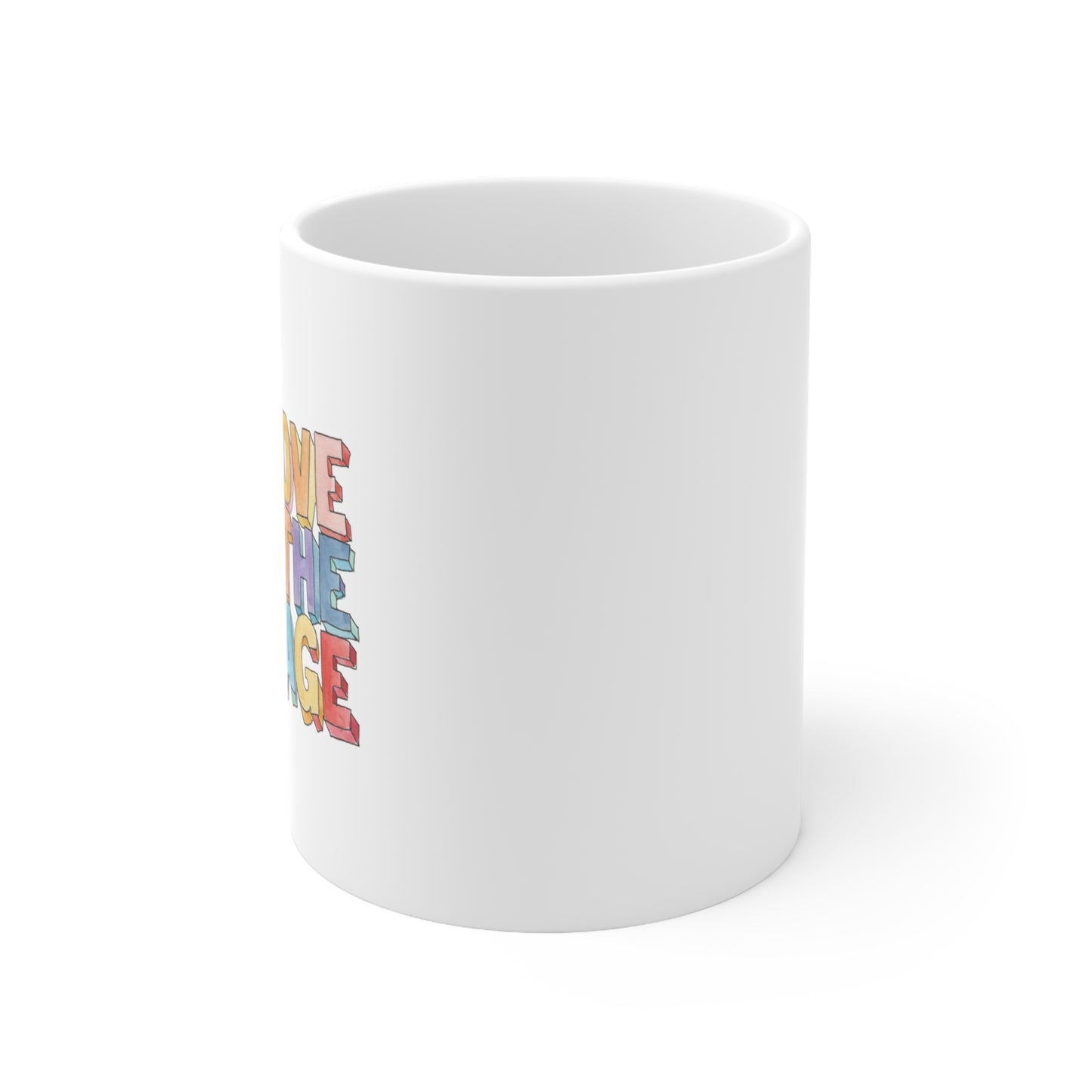 Love Is The Message Mug