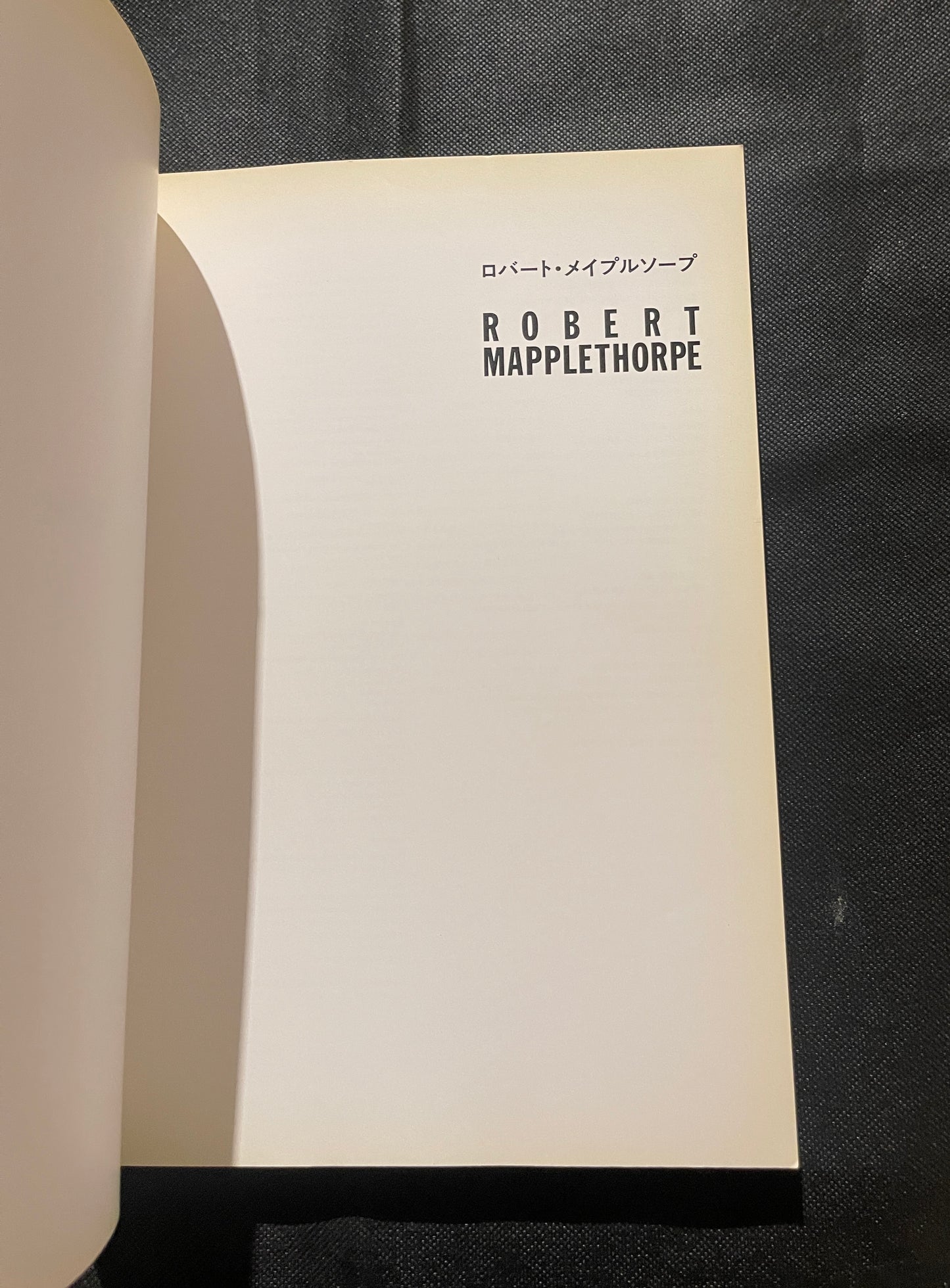 Robert Mapplethorpe 1997 Japan Exhibition Catalog – Rare Japanese Edition – Flowers & Portraits