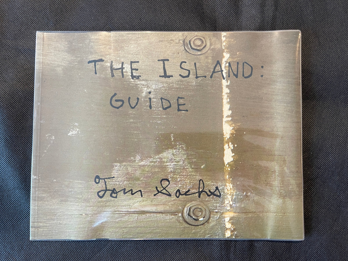 Tom Sachs The Island Guide 2006 Artist Book Illustrated USS Enterprise Sculpture