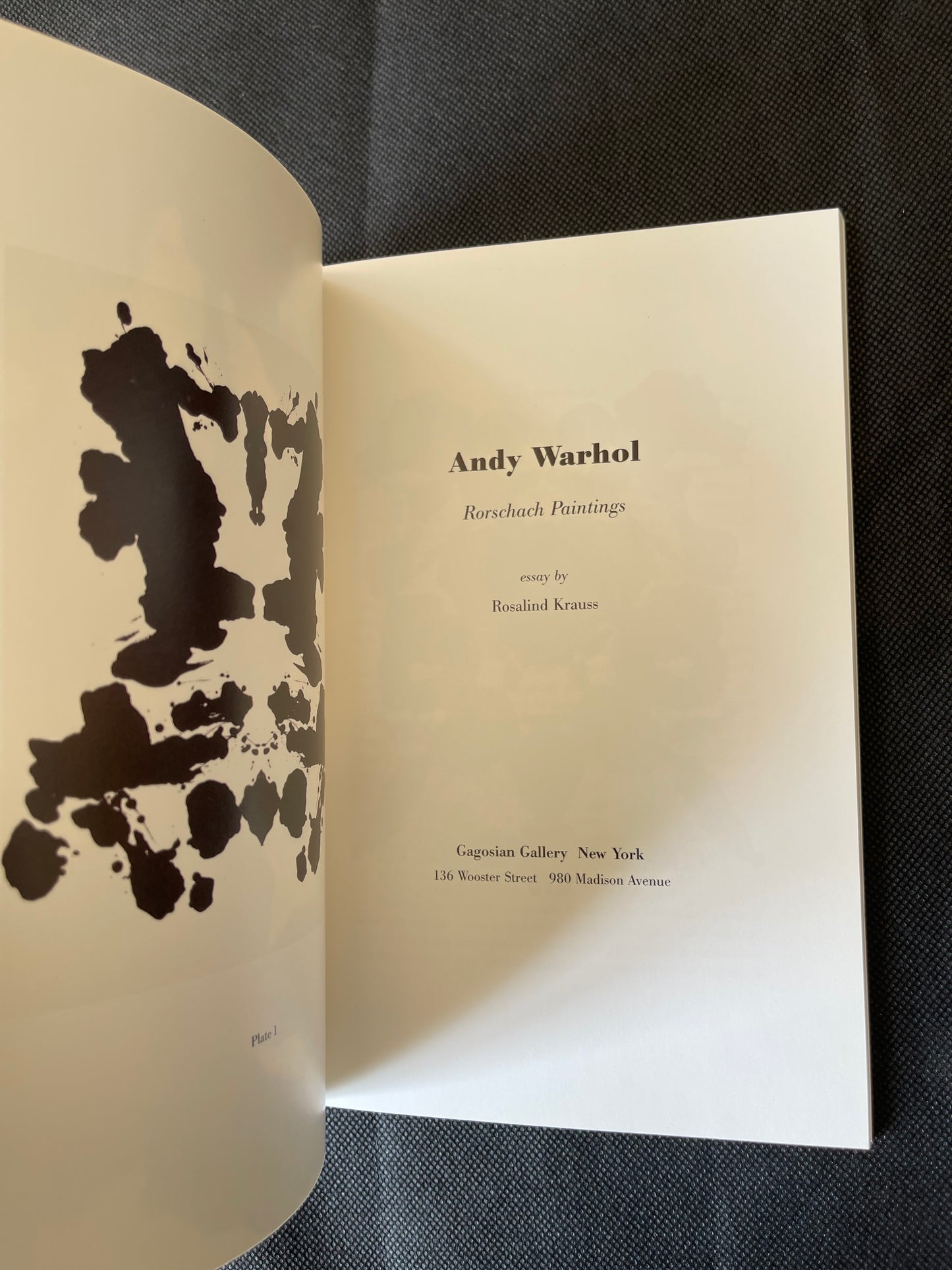 Andy Warhol Rorschach Paintings  Gagosian Fine