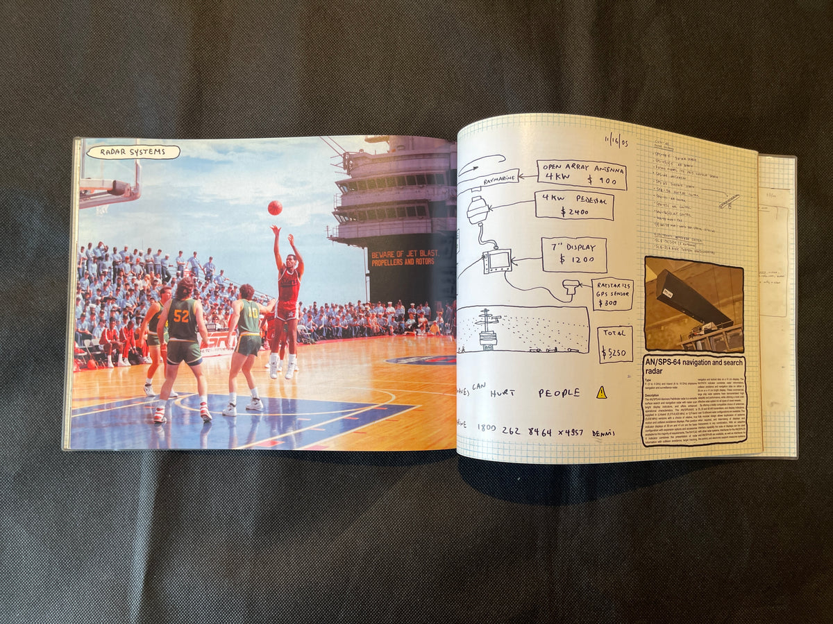 Tom Sachs The Island Guide 2006 Artist Book Illustrated USS Enterprise Sculpture