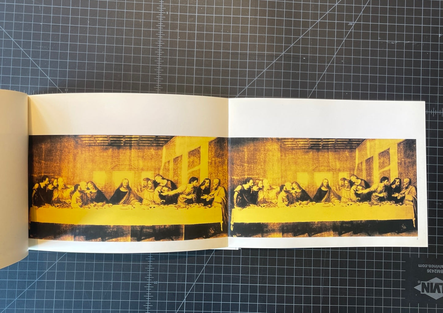 WARHOL: IL CENACOLO [THE LAST SUPPER].
WARHOL, Andy; edited by IOLAS, Alexandre: Rare First edition,