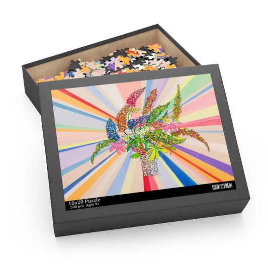 Flower Power Puzzle (120, 252, 500-Piece)