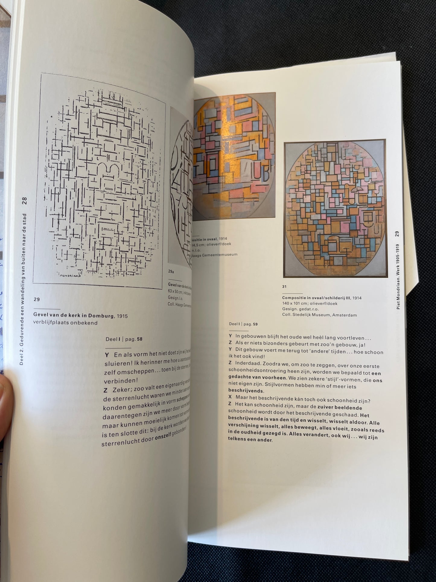 Rare Piet Mondriaan Dutch Art Set w/ Original Architectural Folding Case
Haags Gemeentemuseum, 1986