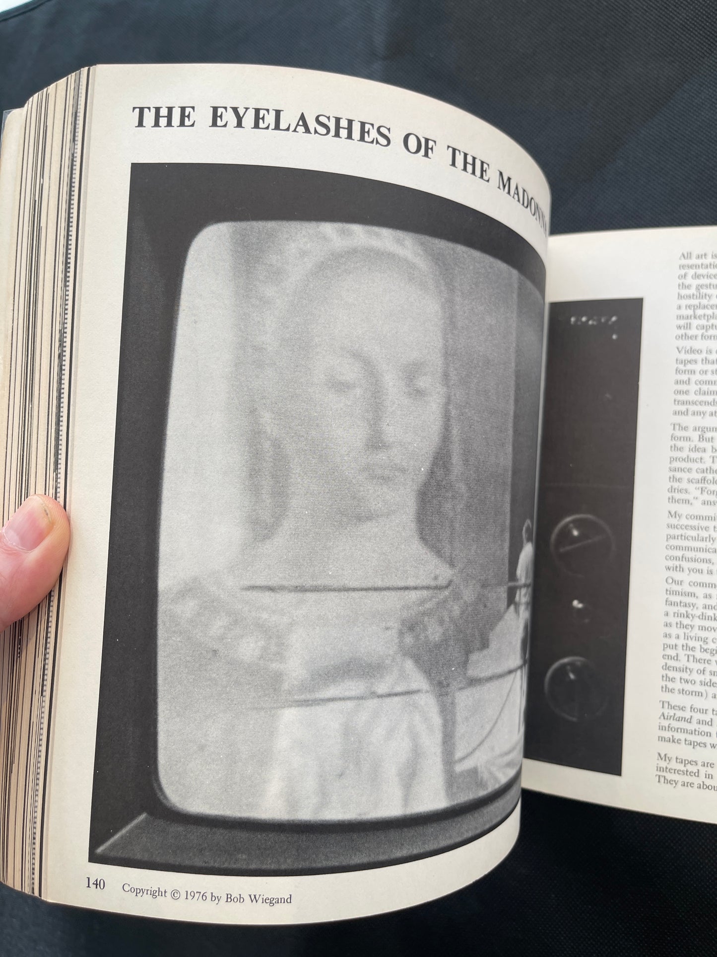 Schneider, Ira & Korot, Beryl (eds.). VIDEO ART: An Anthology. New York: Harcourt Brace Jovanovich / Raindance Foundation, 1976. First edition, paperback