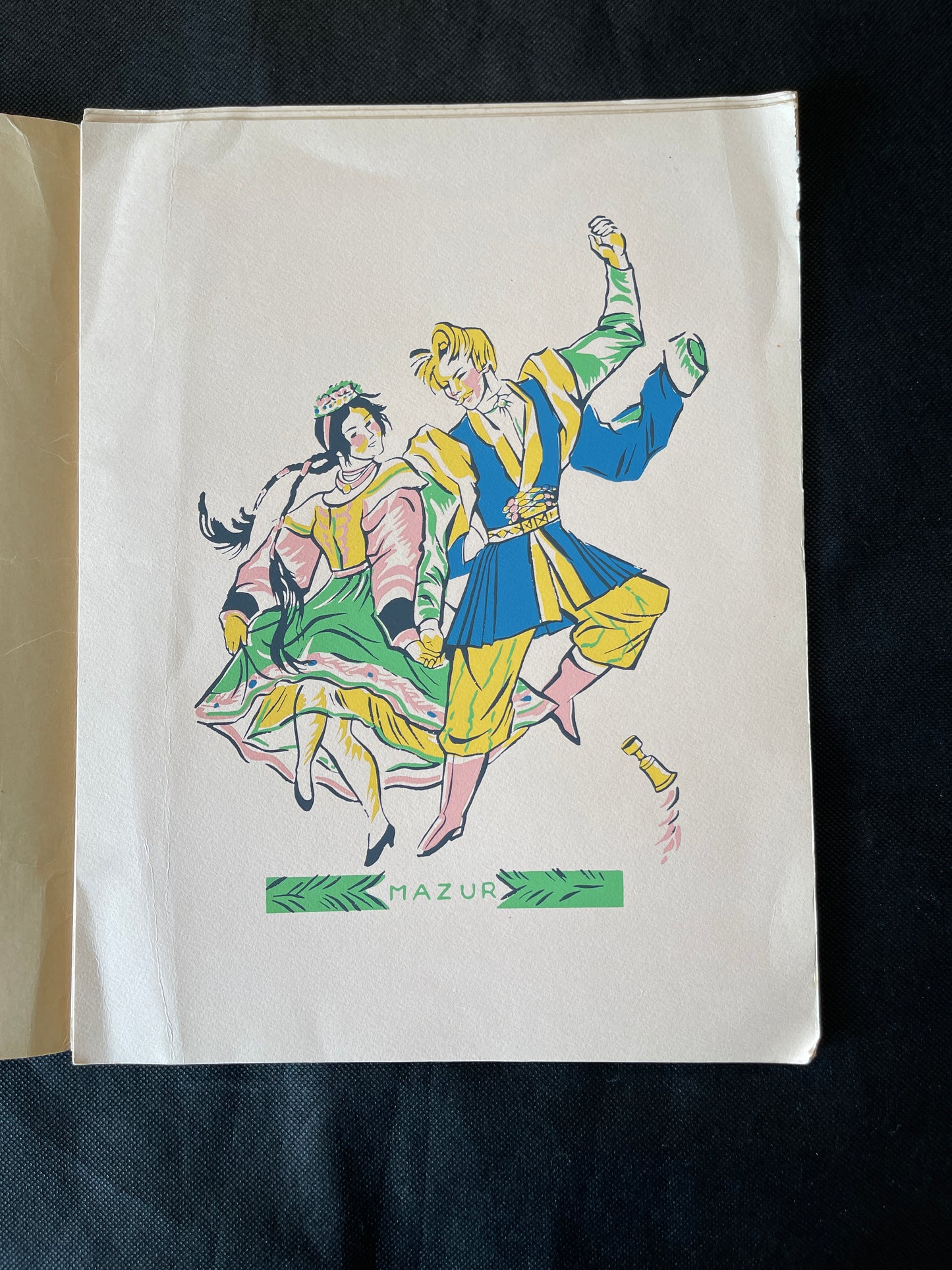 Tańce Polskie / Polish Folk Dances – Zofia Stryjeńska – Paris 1954 Portfolio