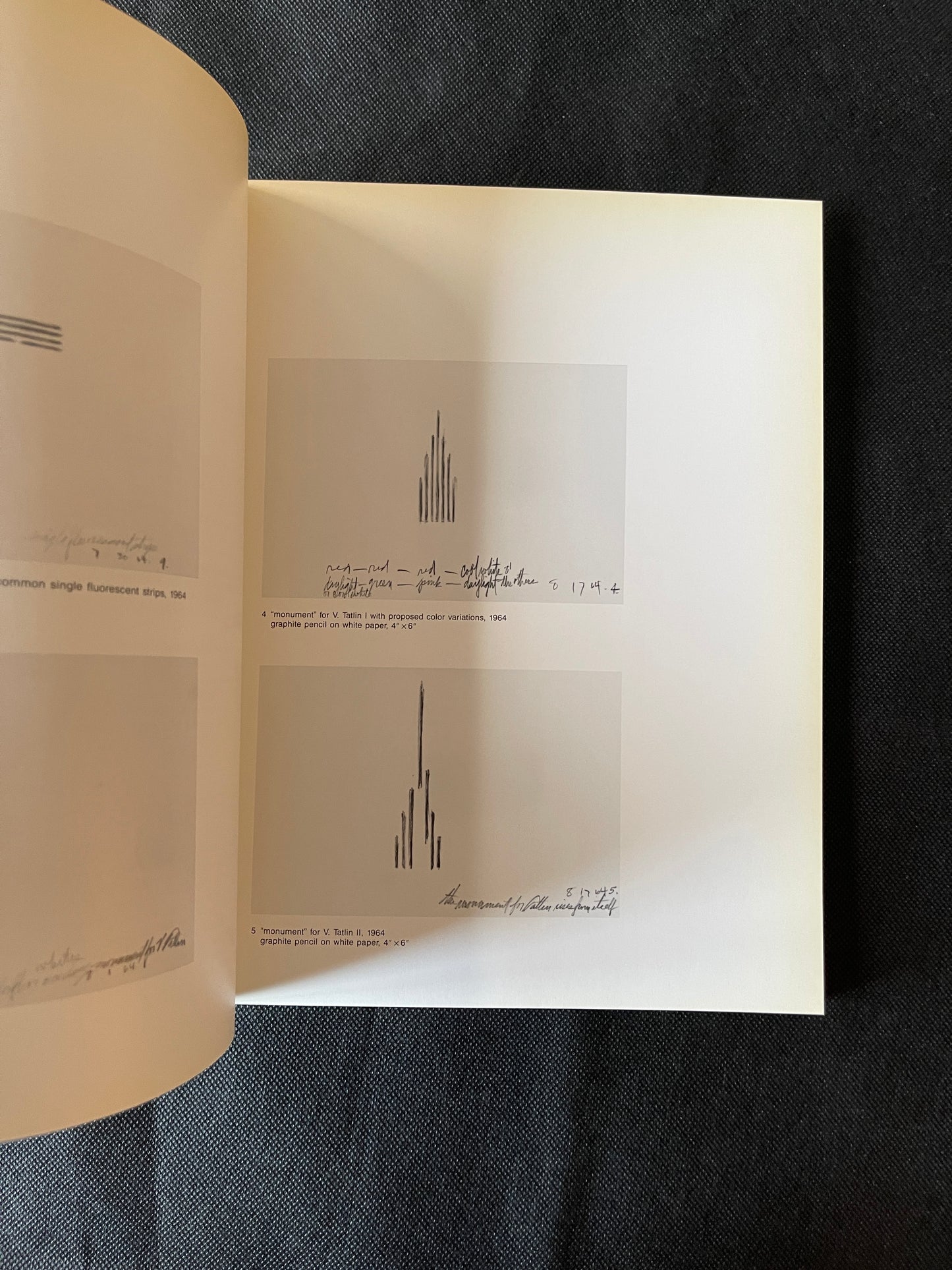 Dan Flavin, “monuments” for V. Tatlin from Dan Flavin, 1964–1982