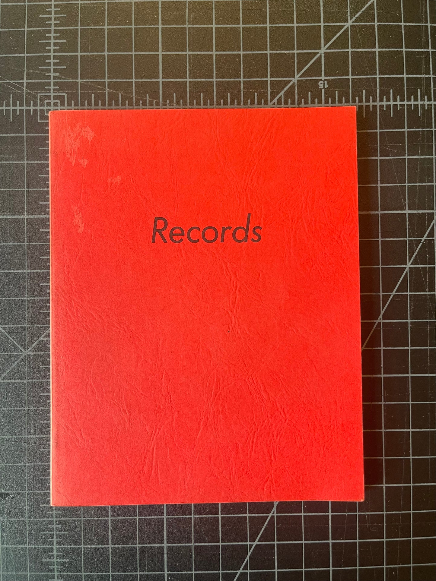 RECORDS by Ed Ruscha 1st Ed.1971 ,