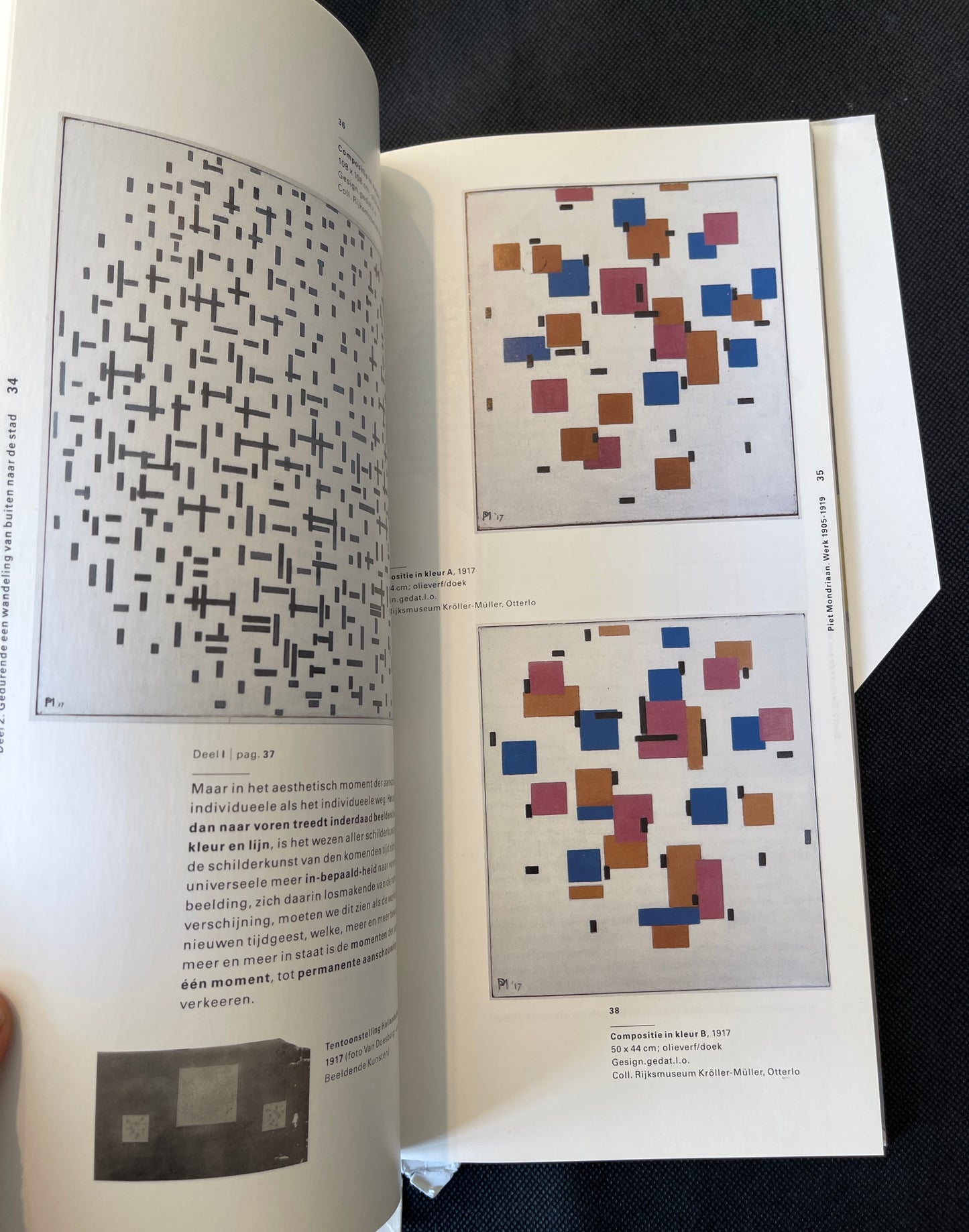 Rare Piet Mondriaan Dutch Art Set w/ Original Architectural Folding Case
Haags Gemeentemuseum, 1986
