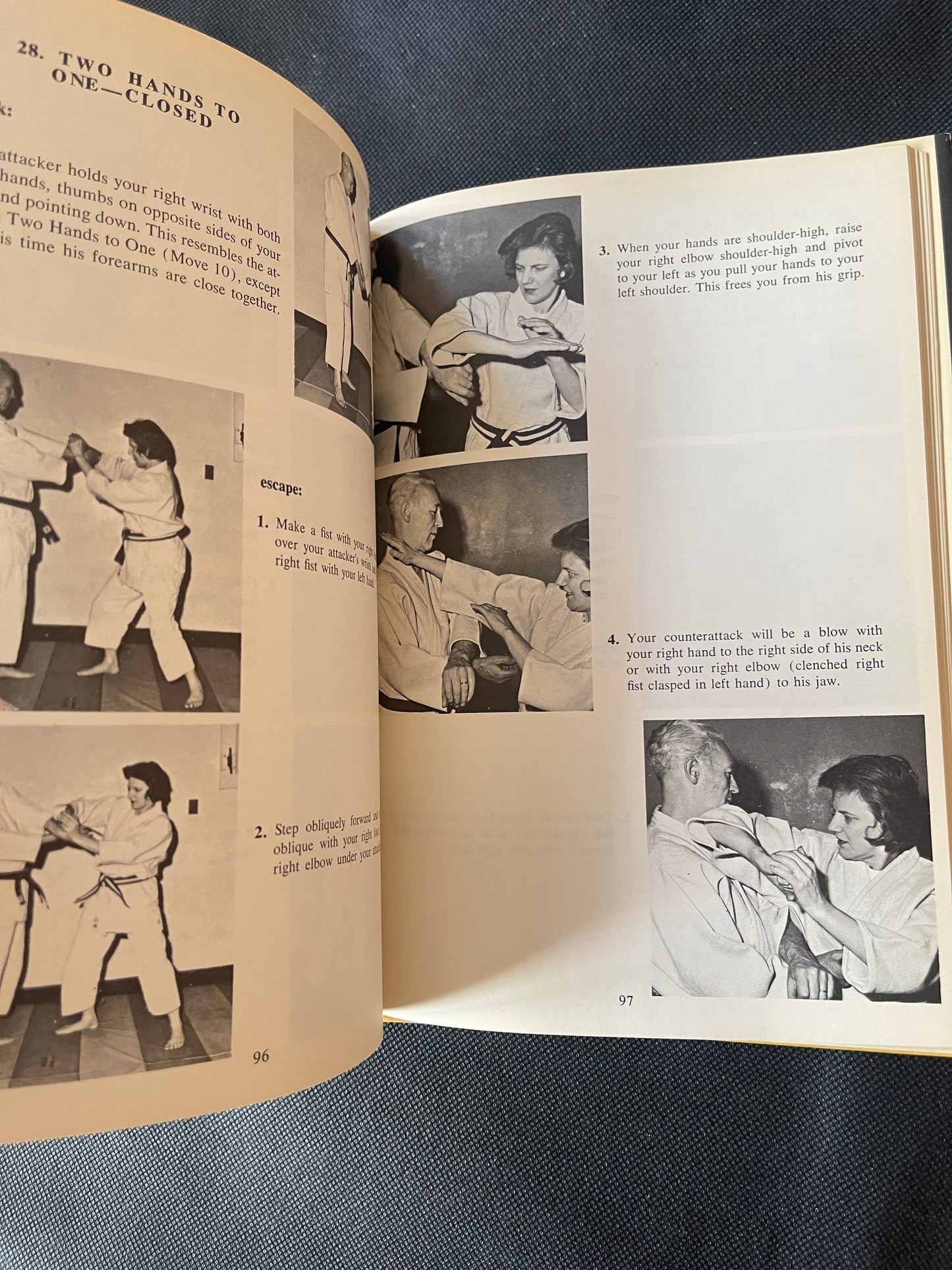 Judo for Women: A Manual of Self-Defense – Ruth Horan (1965) Illustrated 1st Ed. DJ
