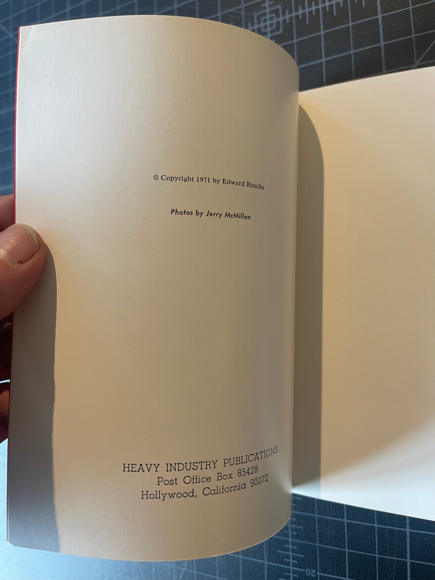 RECORDS by Ed Ruscha 1st Ed.1971 ,
