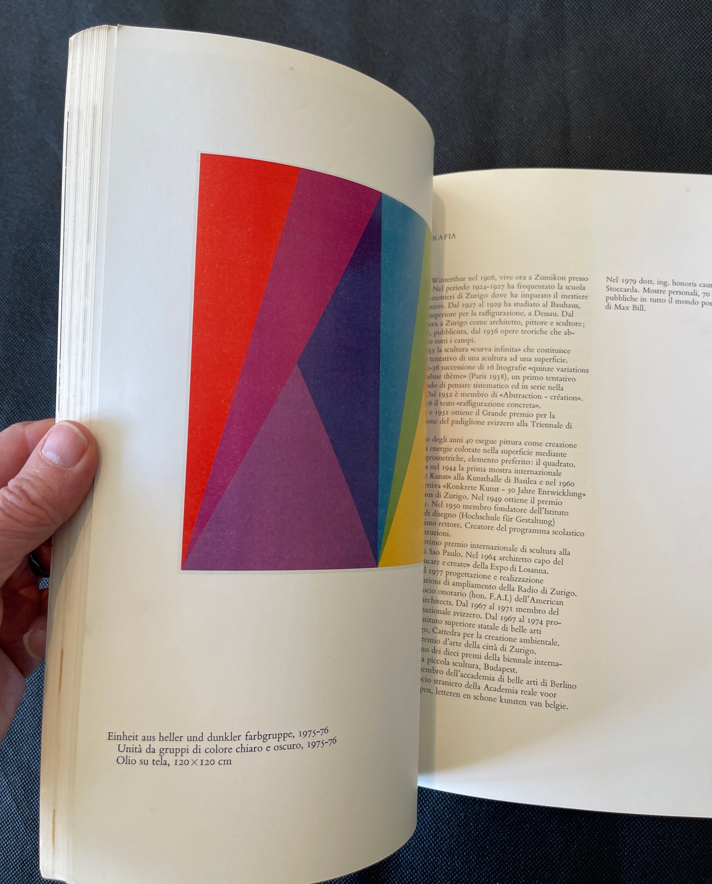 Max Bill – Lugano / Villa Malpensata exhibition catalogue, 1980