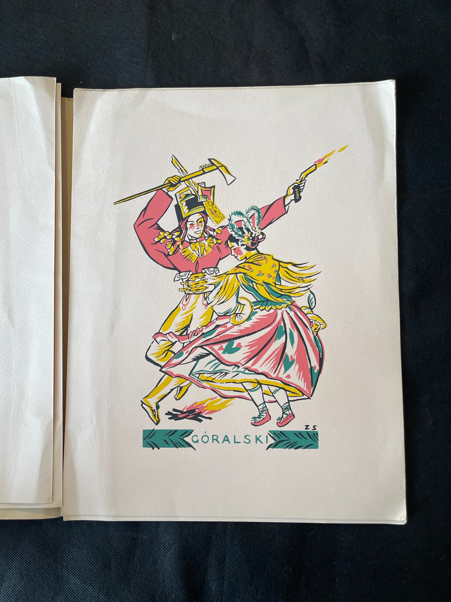 Tańce Polskie / Polish Folk Dances – Zofia Stryjeńska – Paris 1954 Portfolio