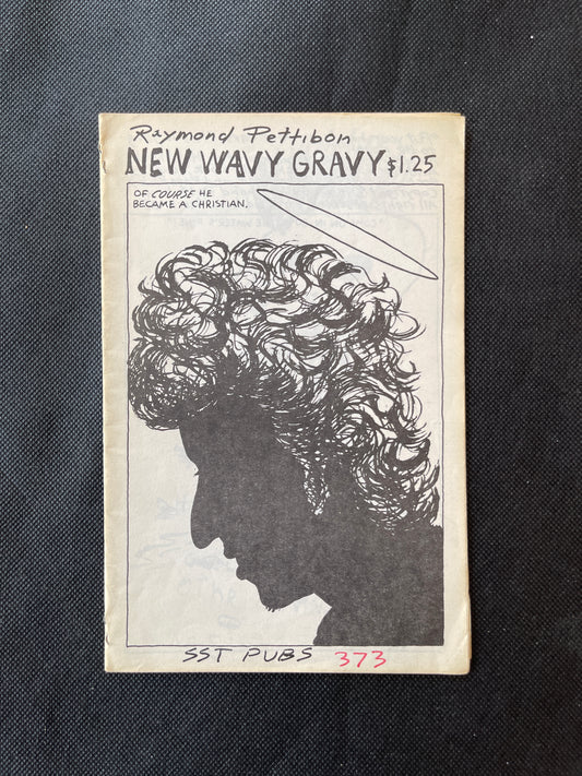 Raymond Pettibon & Nelson. New Wavy Gravy. 1985 limited edition. # 373/500